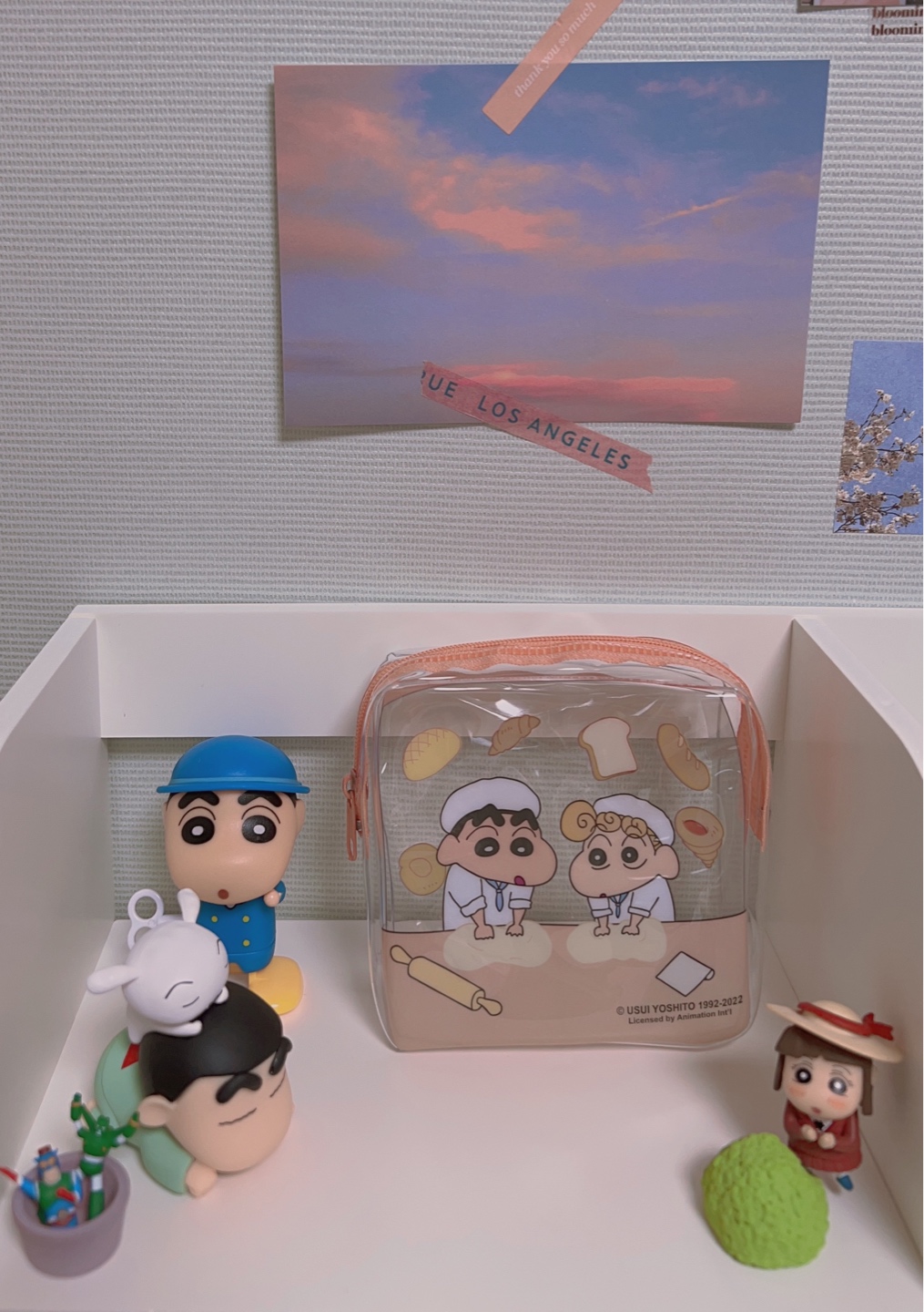 짱구 파우치-다이소
