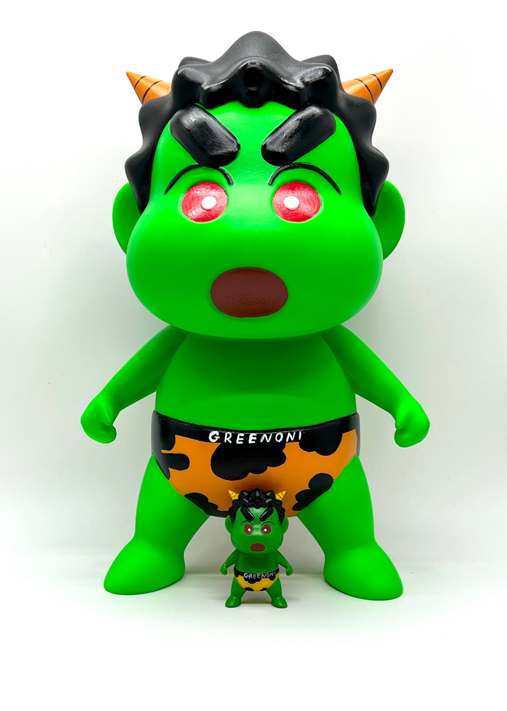 짱구자캐 미니 피규어💚