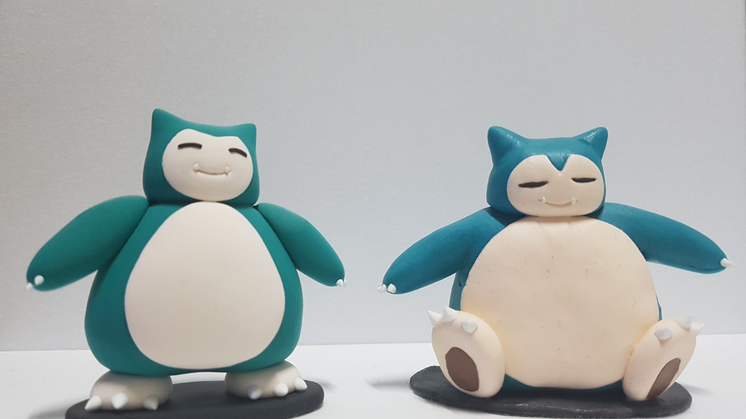 클레이로 만든 잠만보!