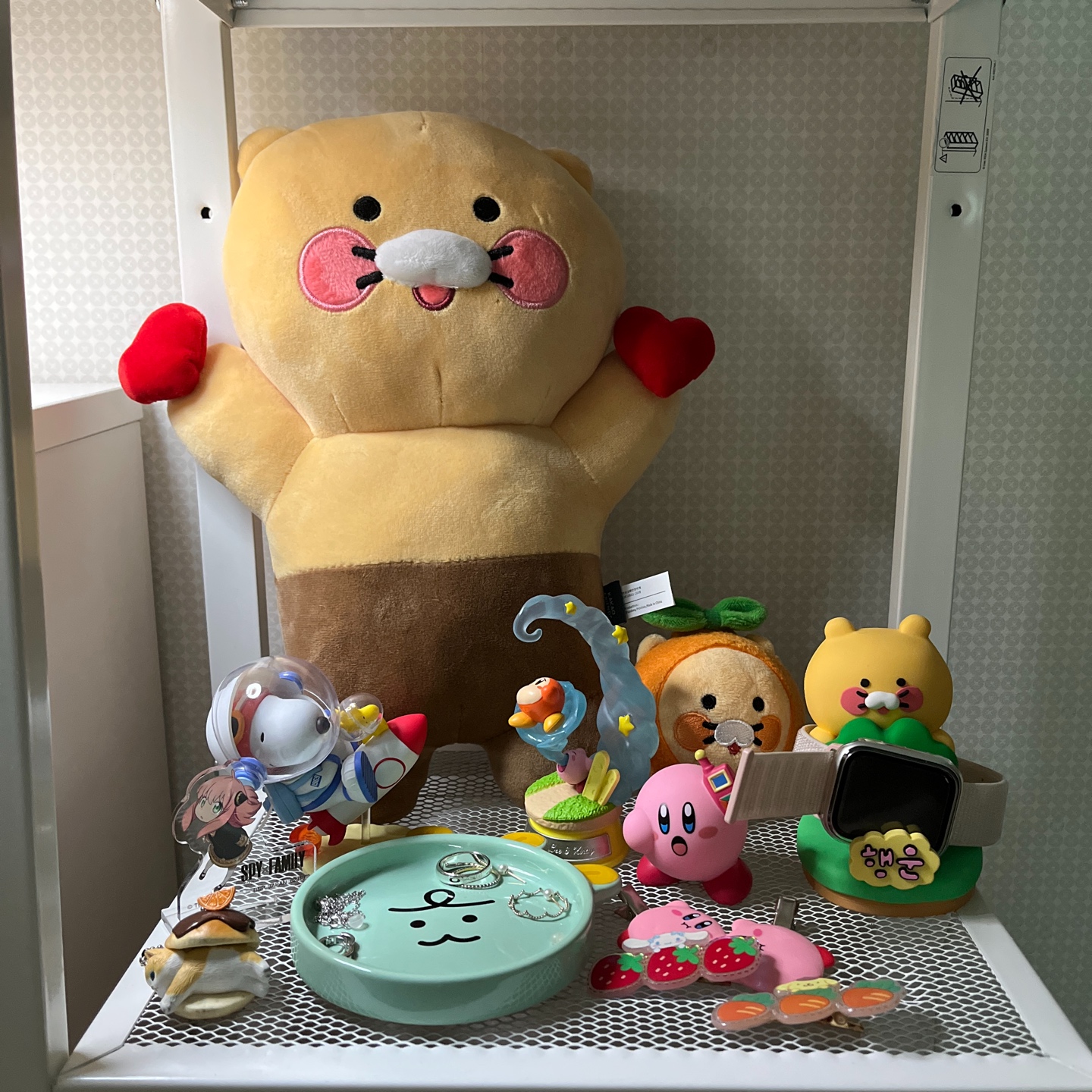 커비와 춘식이 조합