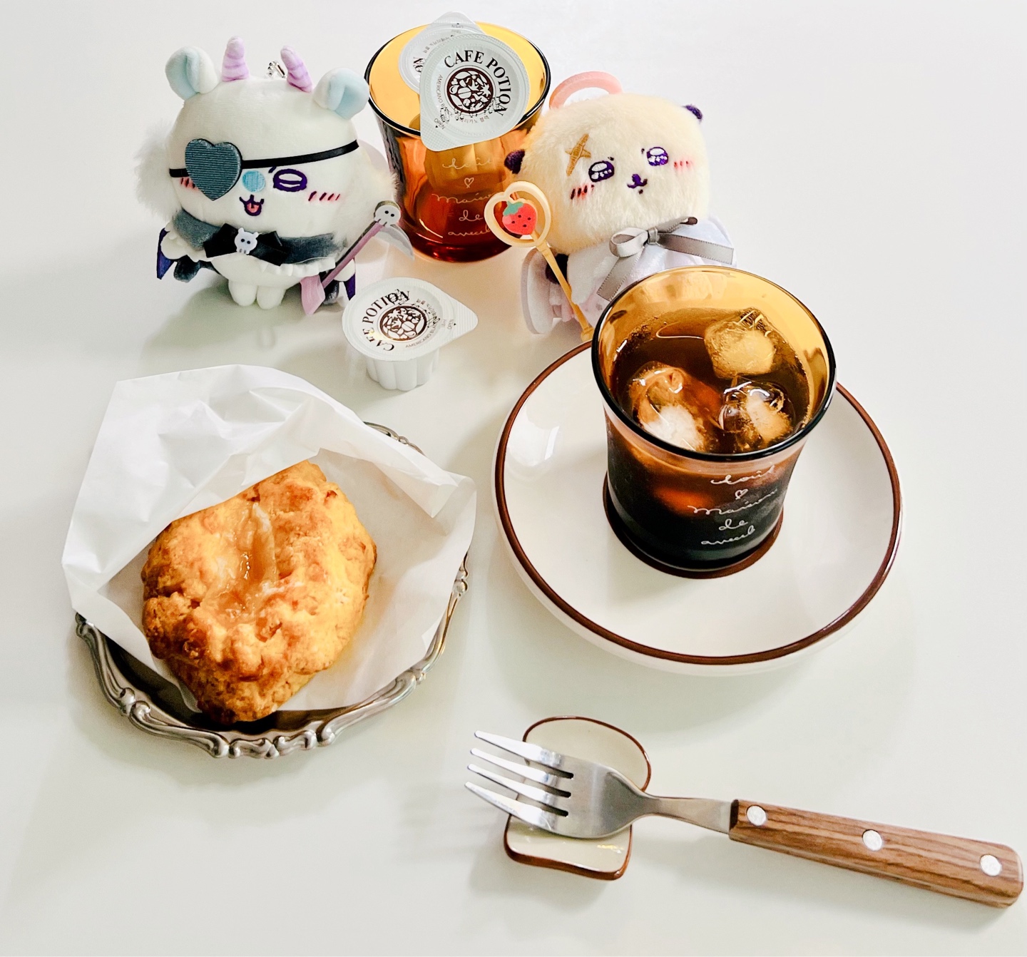 모몽가&랏코와 홈카페☕️