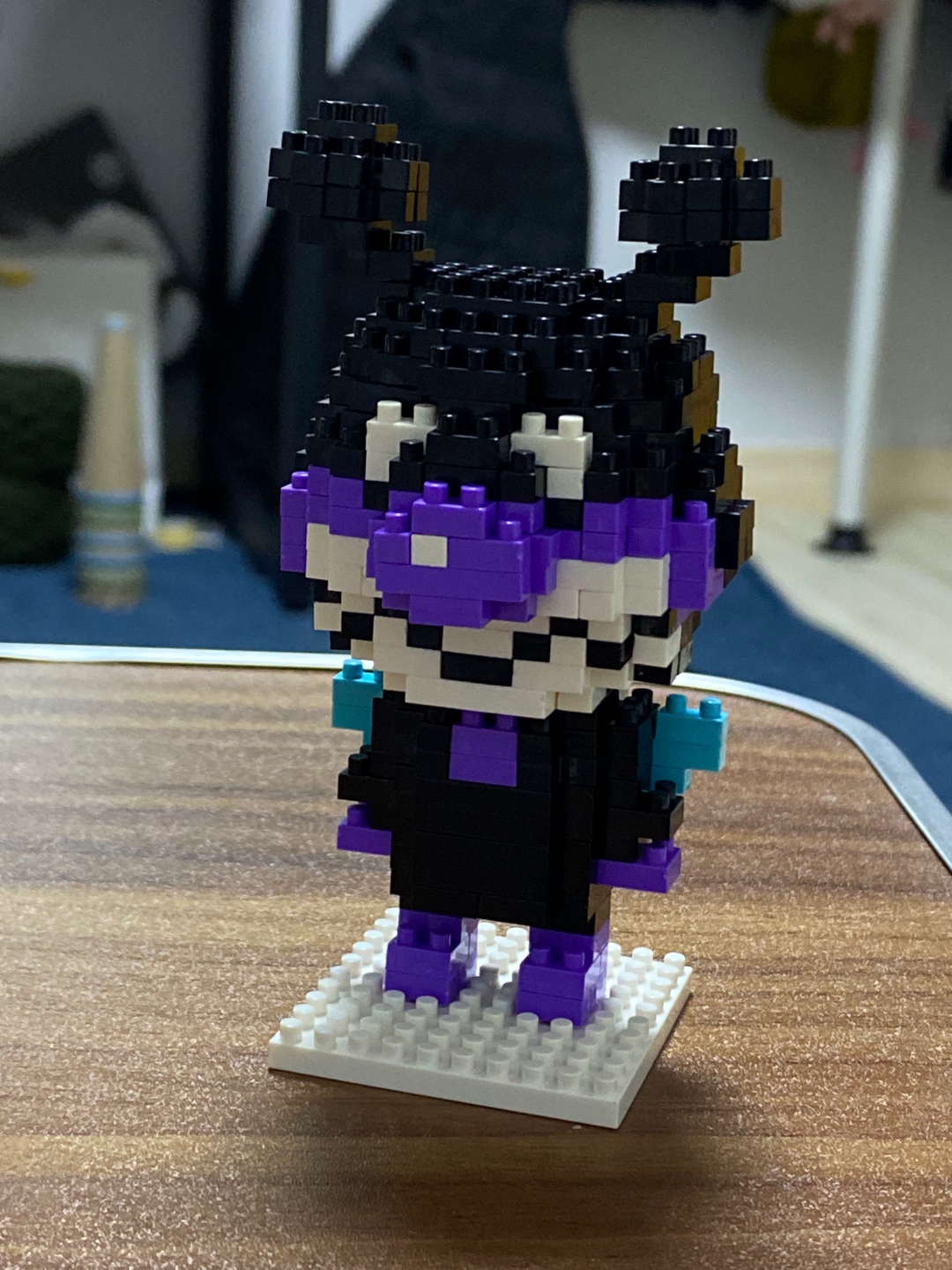 세균맨 나노블럭🖤💜