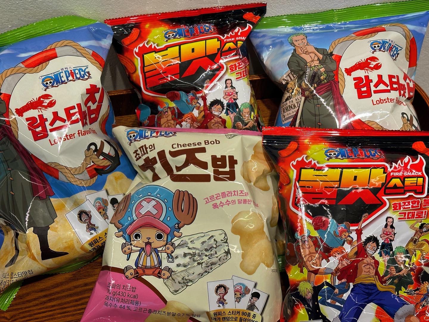 [원피스] 5봉 4스티커🥲