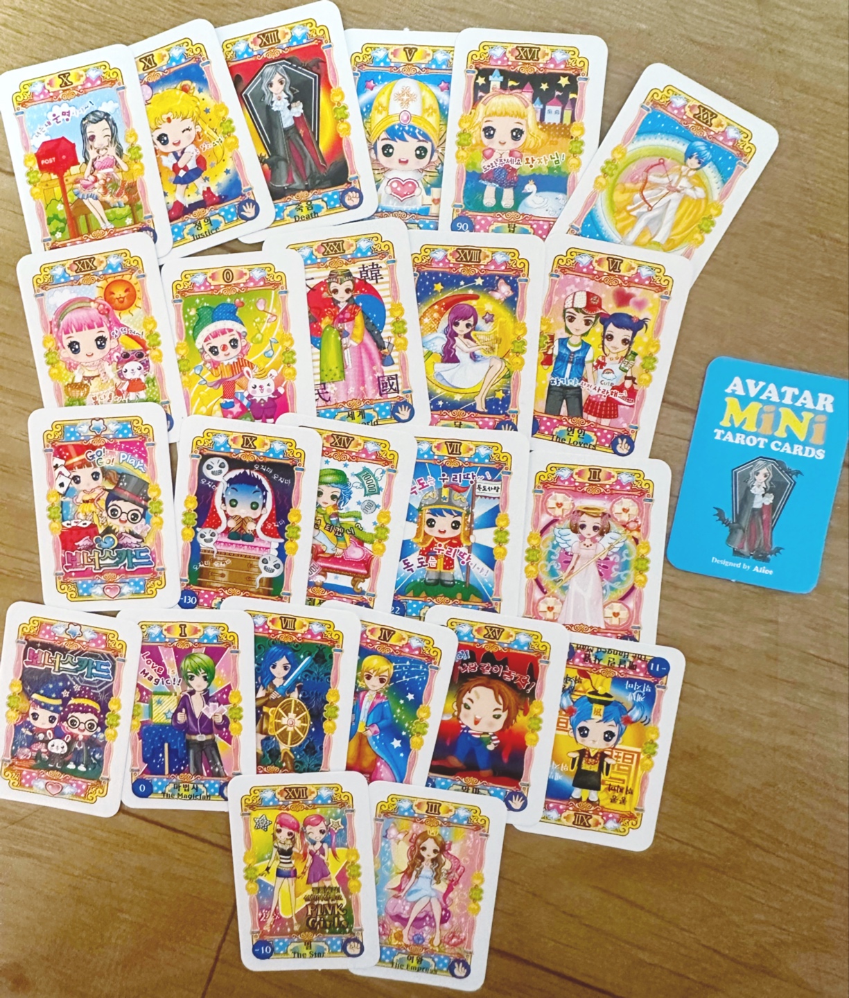 아바타 미니 타로카드세트 🃏