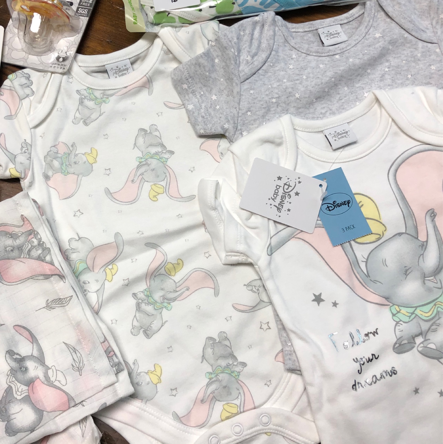 🐘 덤보 바디수트 & 블랭킷 🐘
