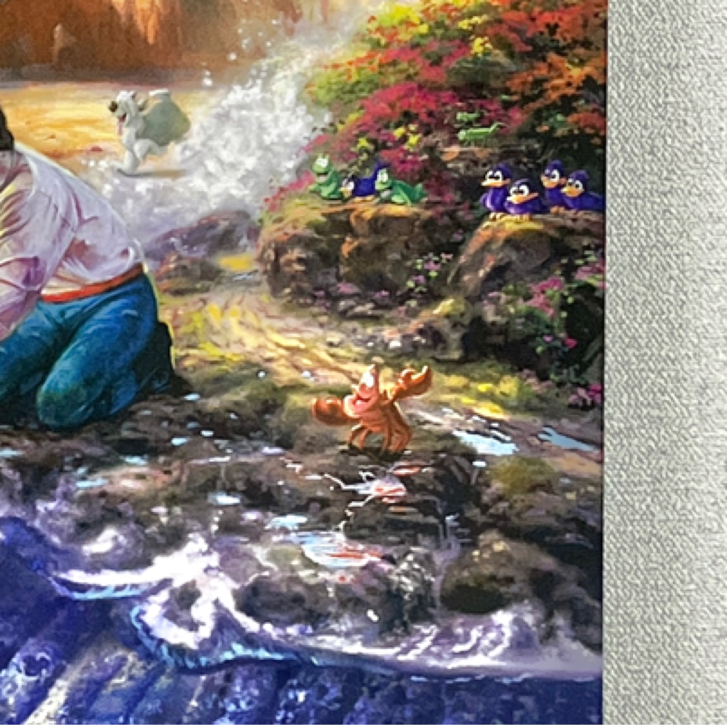 디즈니달력 7월🌊🩵