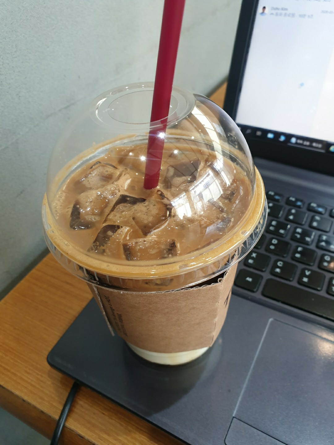 한달새 마신 커피 ☕
