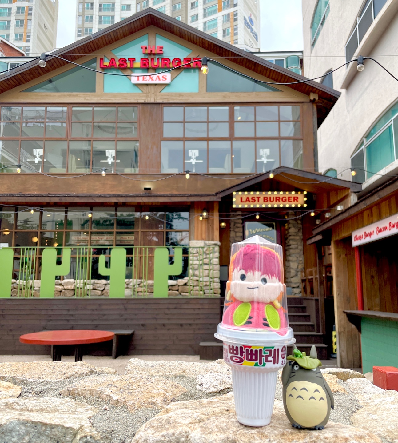 토토로와 텐타몬의 만남 ₍₍ (ง ˙o˙)ว ⁾⁾