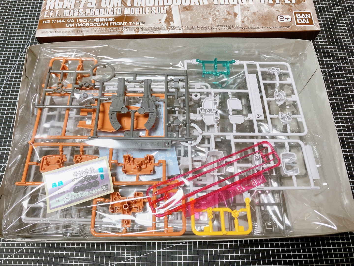 HG 1/144 짐 모로코 전선 사양