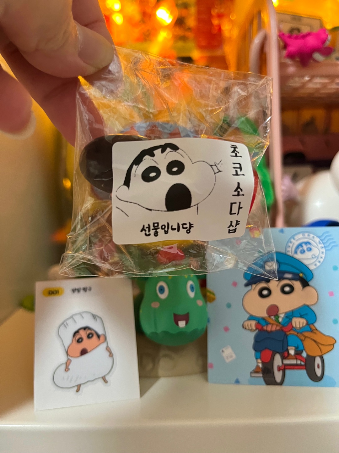 기다리던! 맥시코 짱구 피규어 왔다!!🥹