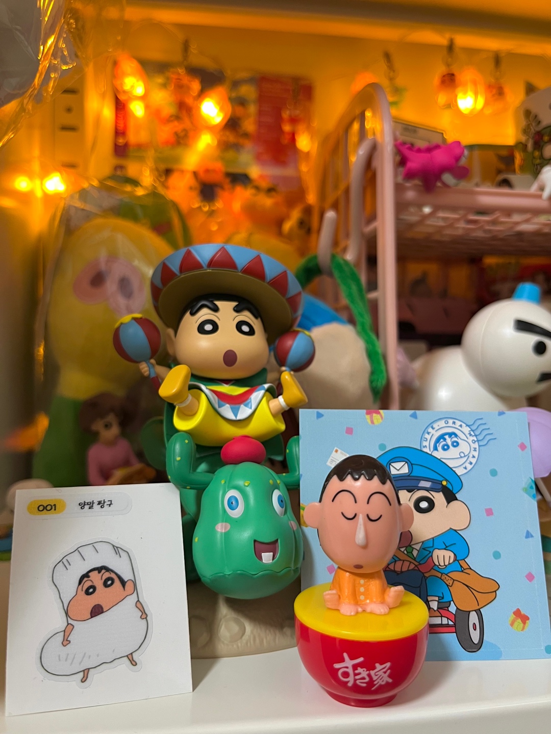 기다리던! 맥시코 짱구 피규어 왔다!!🥹