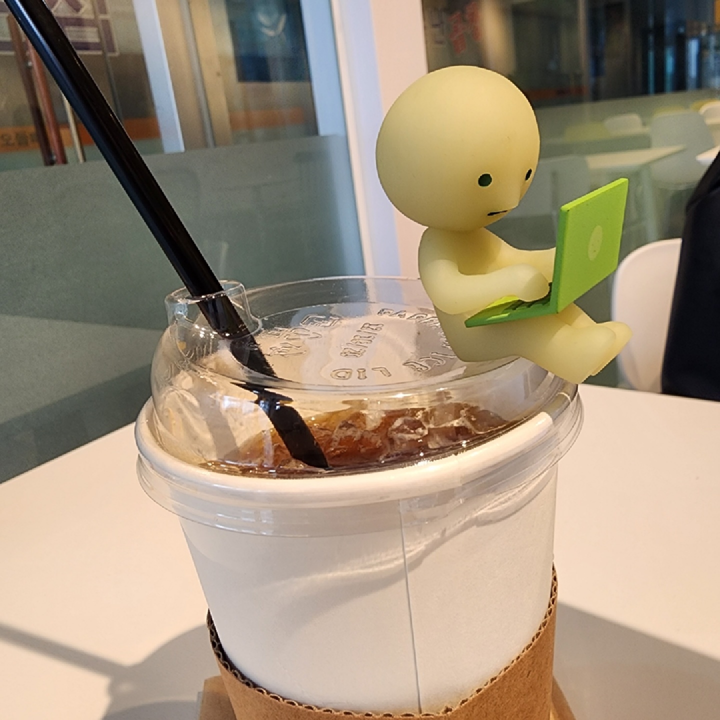 오랜만에 카공