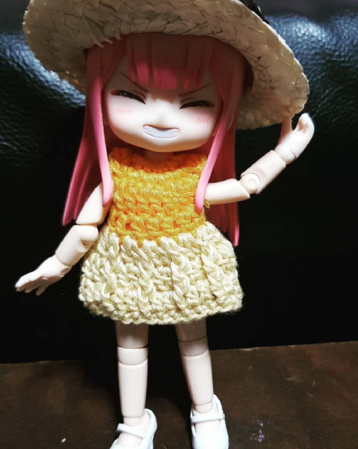 유나 새 원피스😊