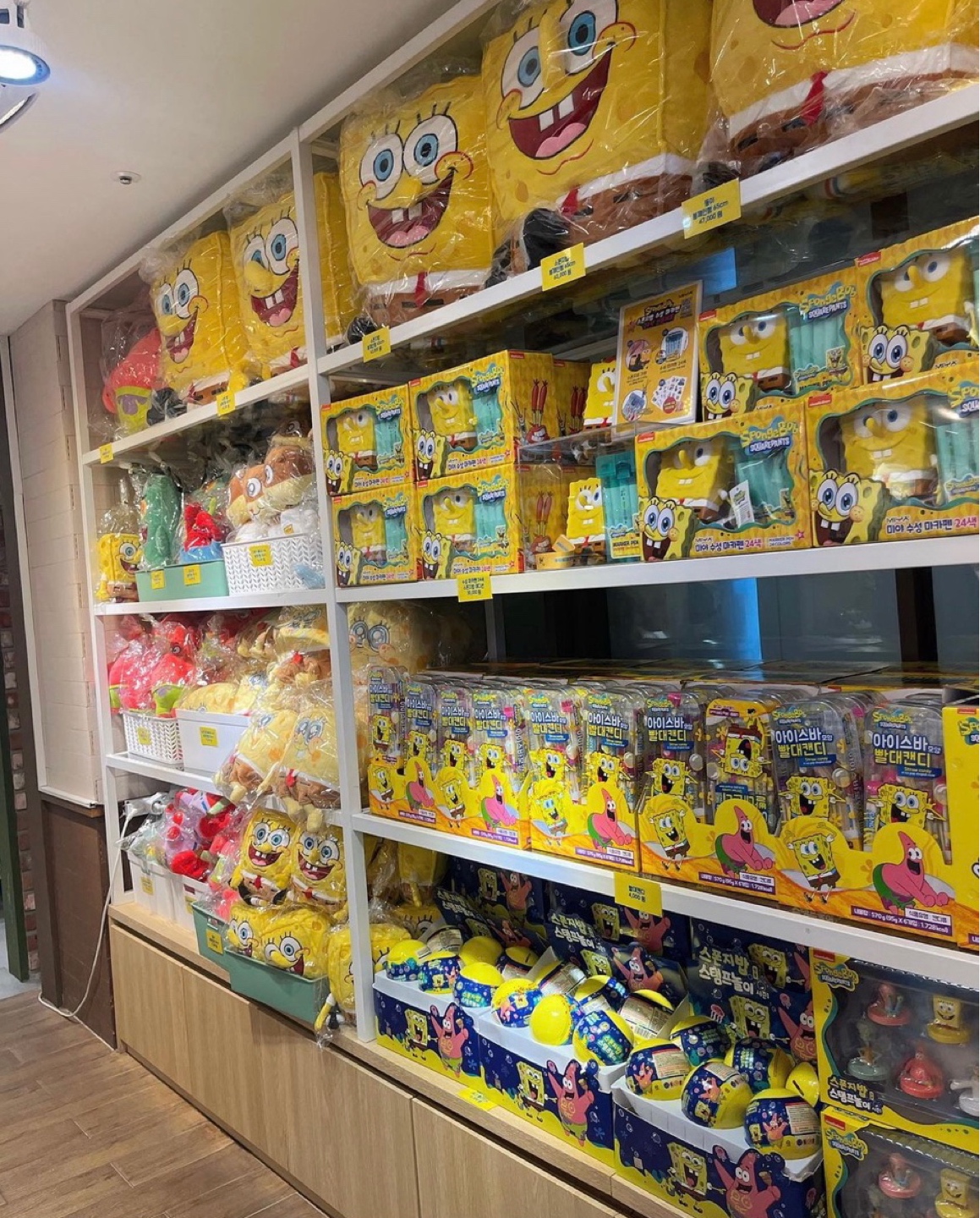 스폰지밥 우당탕탕 시간여행 전시회