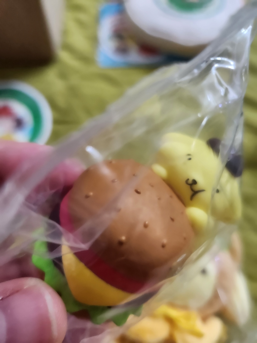 폼폼푸린 햄버거피규어, 귀여운인형ㅋ