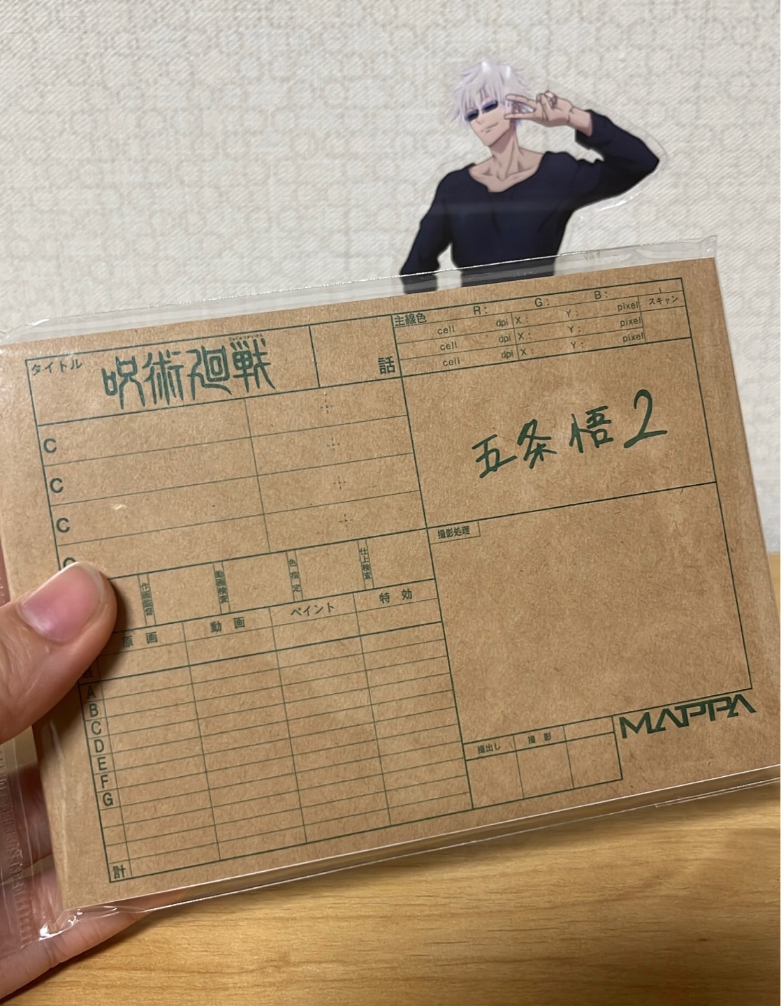 고죠센세..애니메이트에서 많이 외로웟지..?