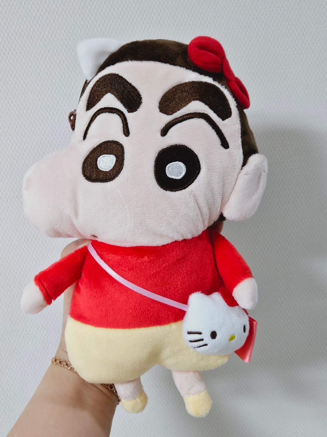 짱구x키티 산리오 콜라보