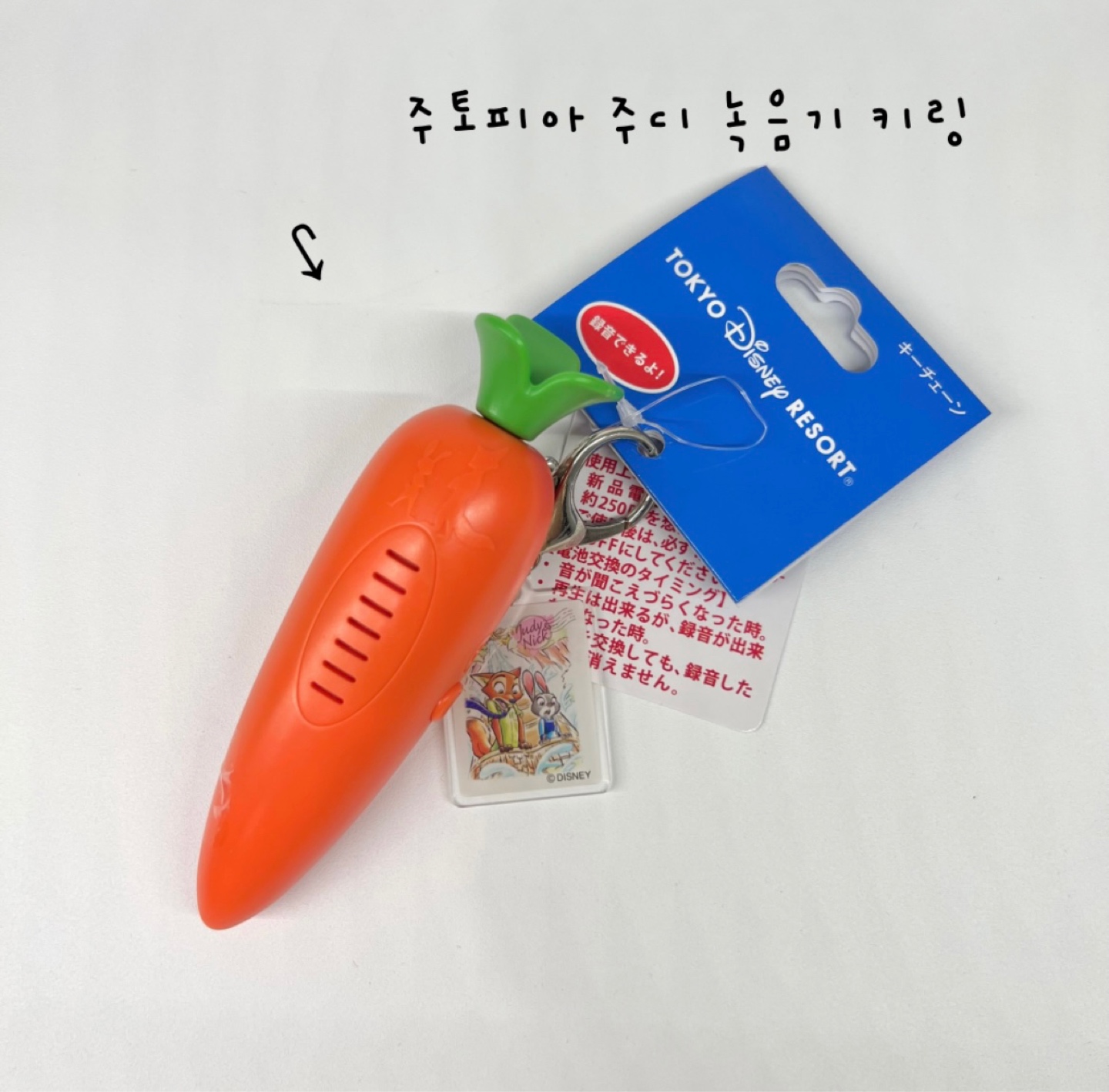 주토피아 키링