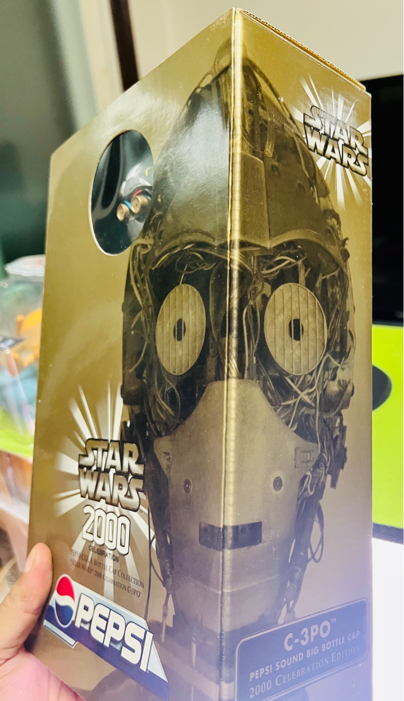 펩시 C-3PO 사운드 캡 부동 스타 워즈