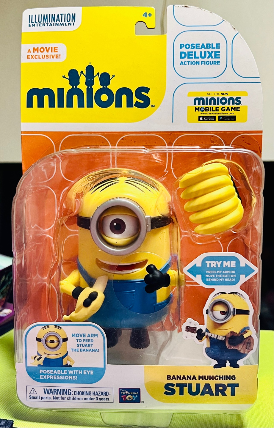 미니언즈 (The Despicable Me) 영화 바나나 뭉칭 스튜어트