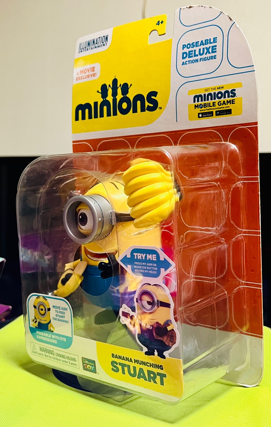 미니언즈 (The Despicable Me) 영화 바나나 뭉칭 스튜어트