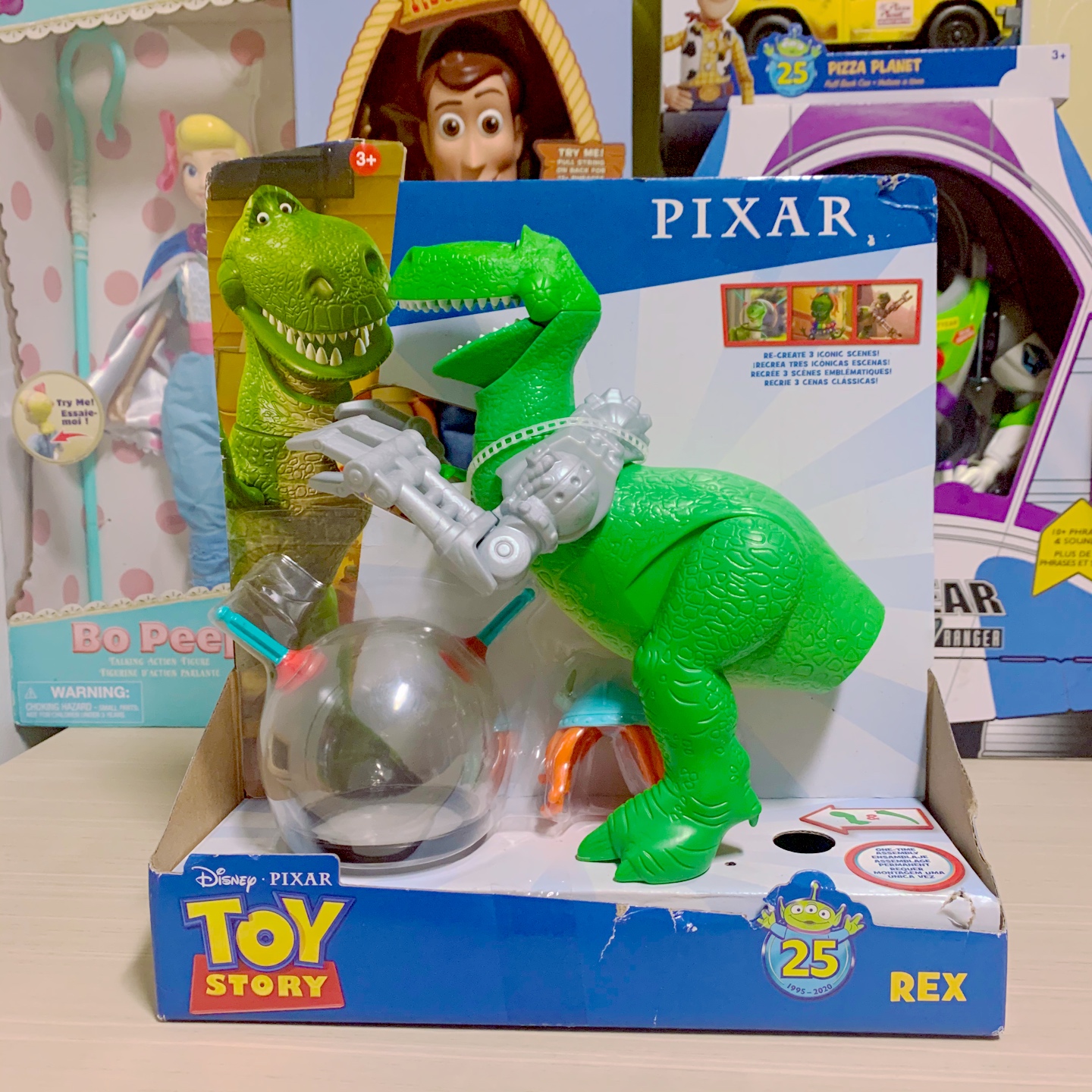 토이스토리 25주년 기념
🦖 한정판 렉스 피규어 🦖 