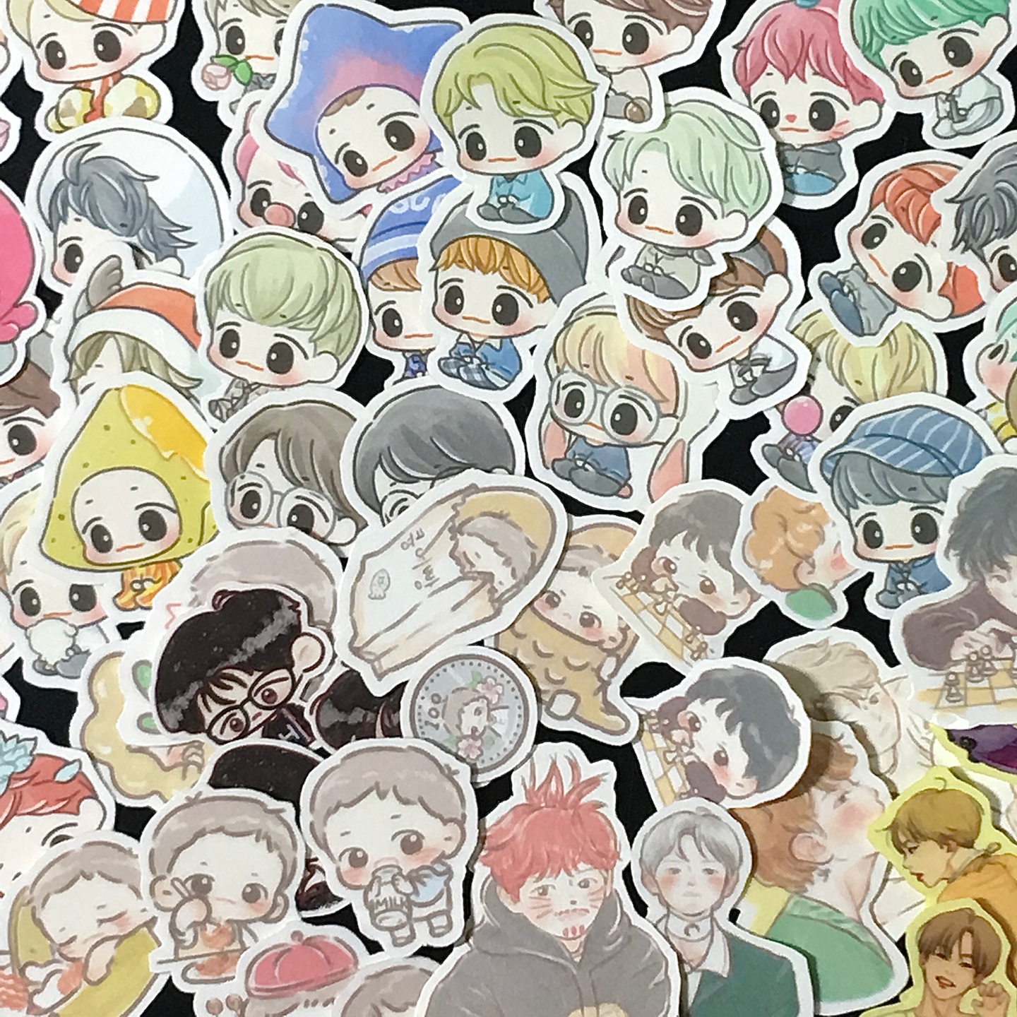 엑소 팬아트 인컷