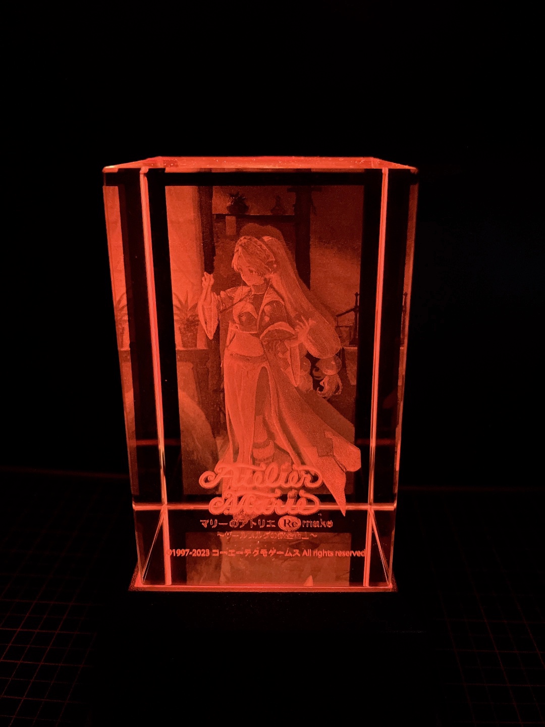 그간 수집한 게임특전 3D 크리스탈