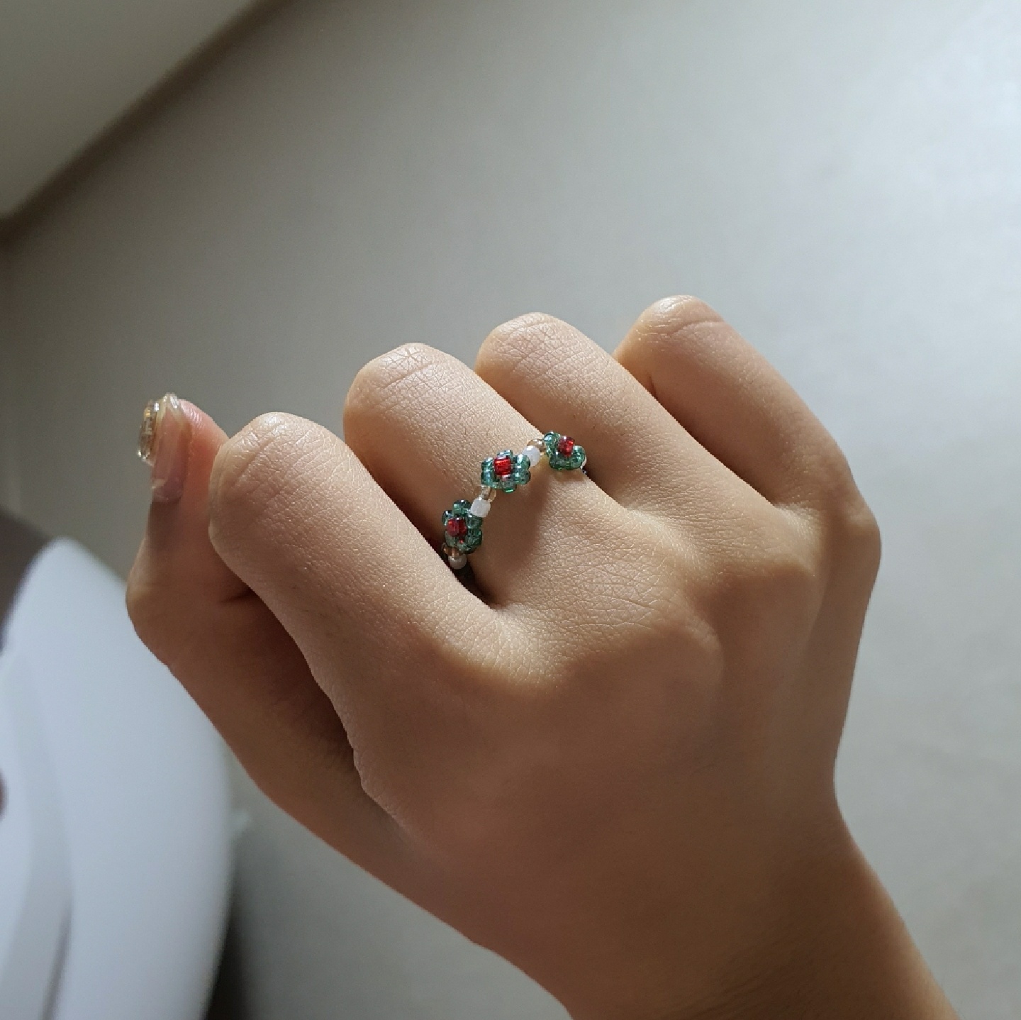 🍒꽃반지 만들기🌺