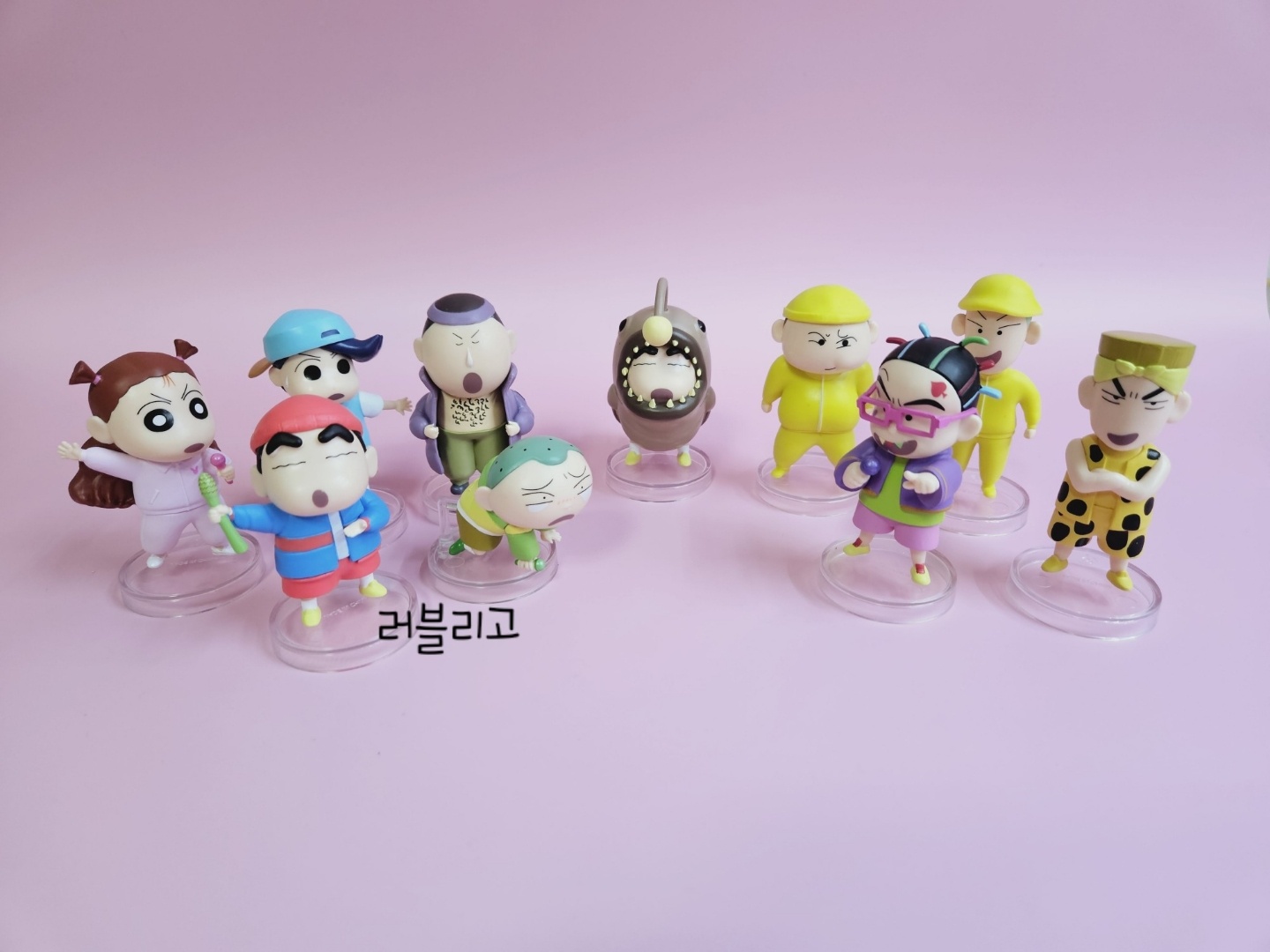 짱구 랩배틀 피규어 올클