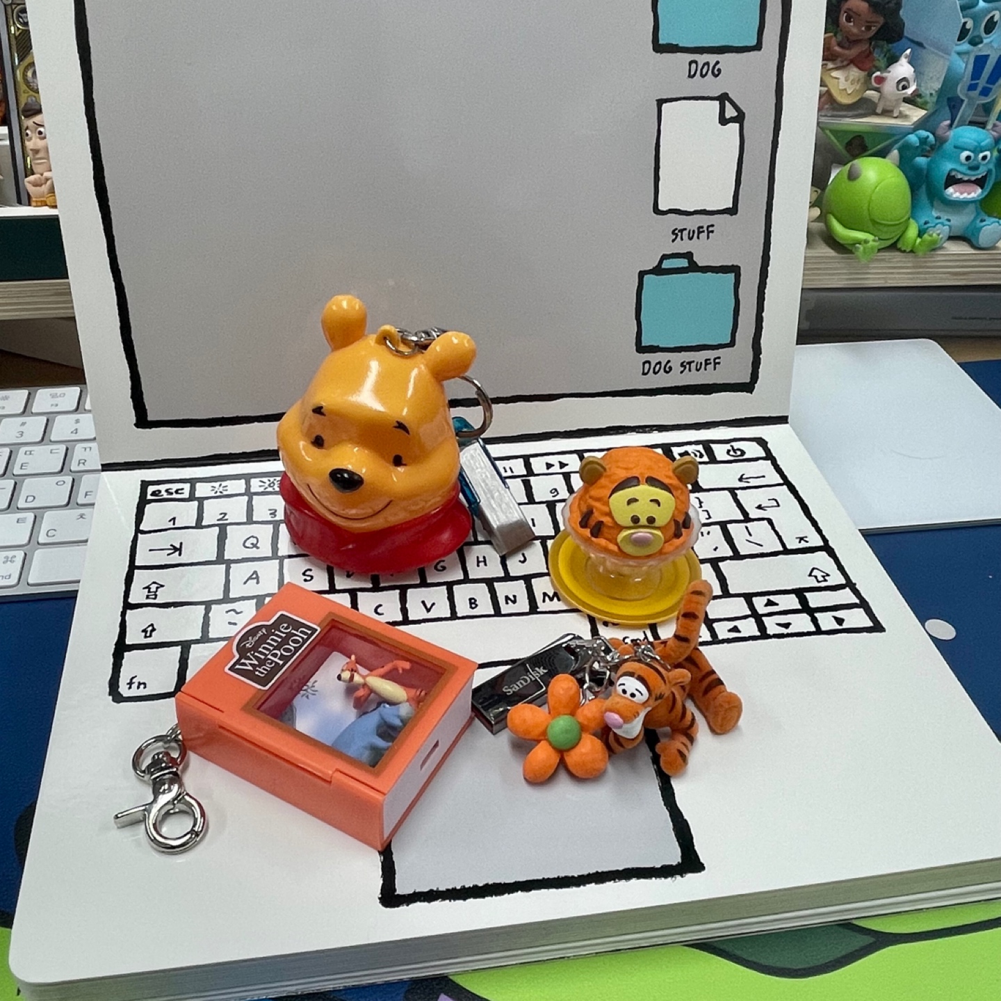 USB 용도별 구분은 키링으로!!!