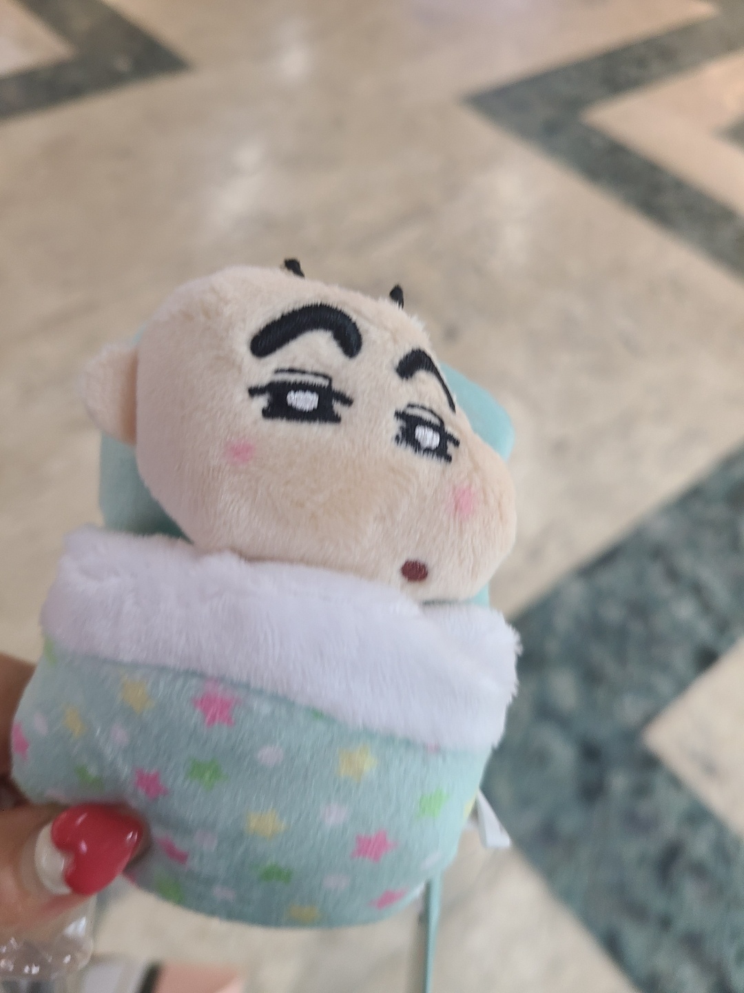 애기짱구인형키링