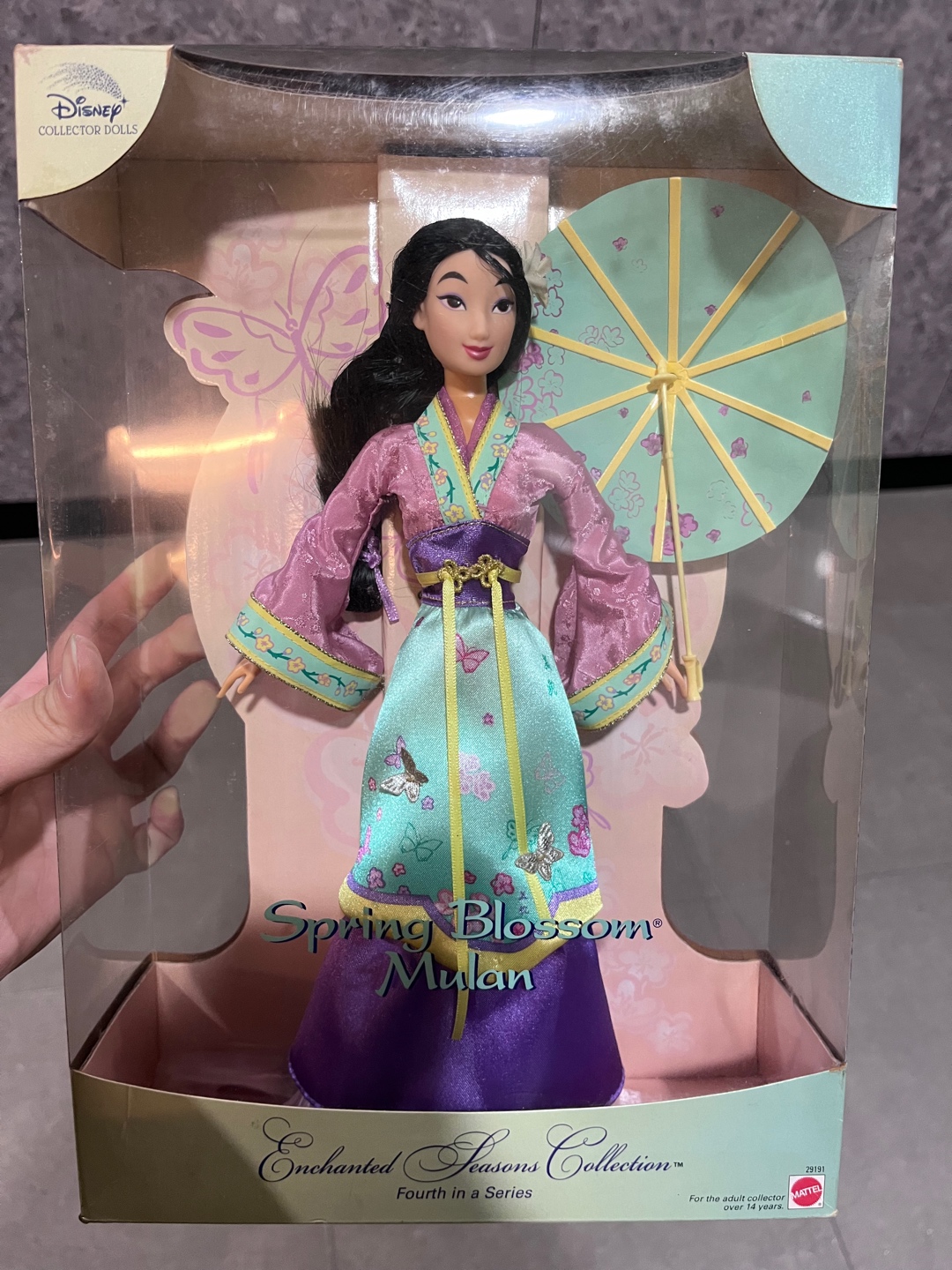 마텔 디즈니 Enchanted Seasons Collection Spring Blossom Mulan 뮬란 인형🌸🐉🌷🗡️