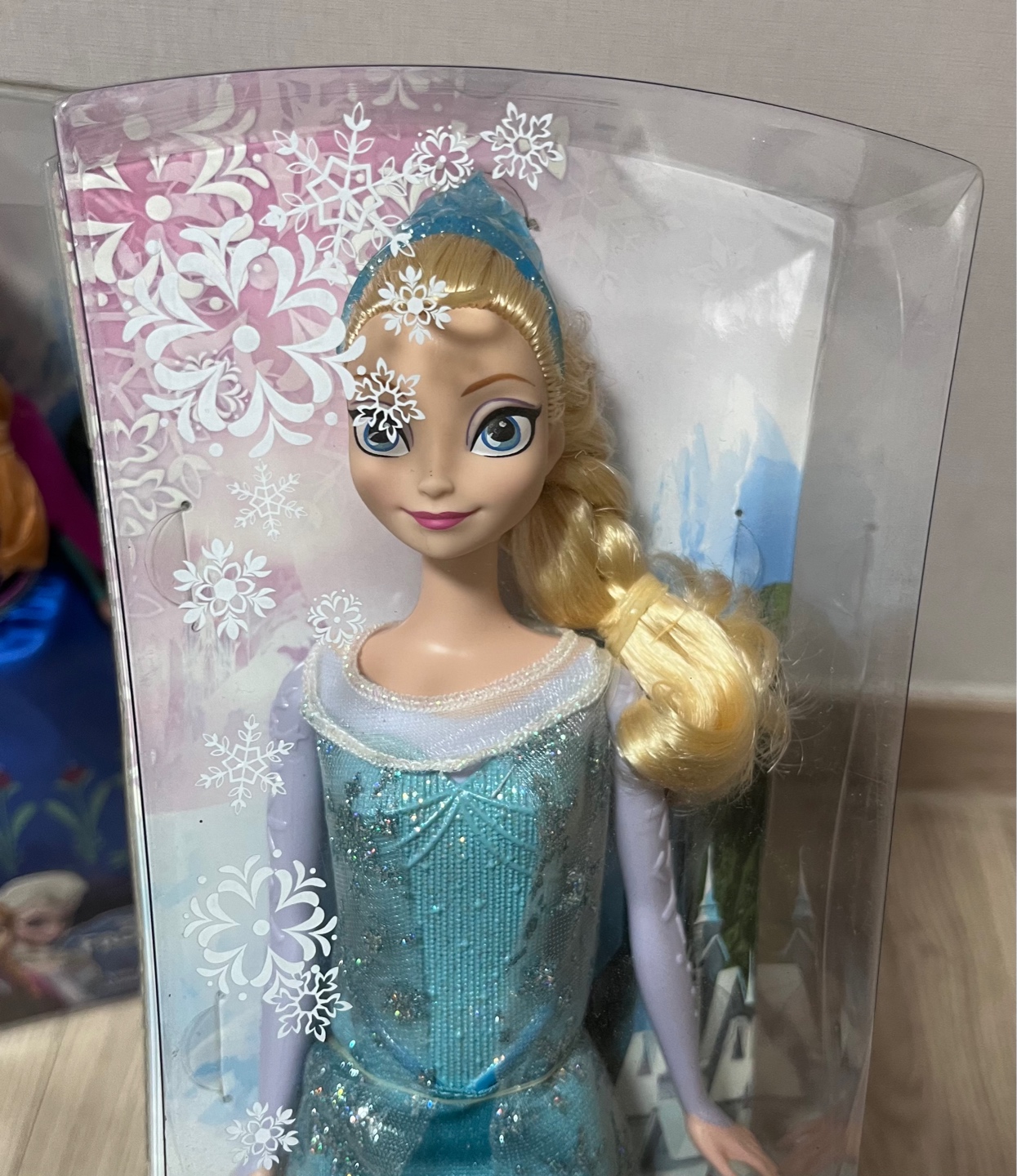 마텔 겨울왕국 스파클링 엘사 안나 인형❄️✨
