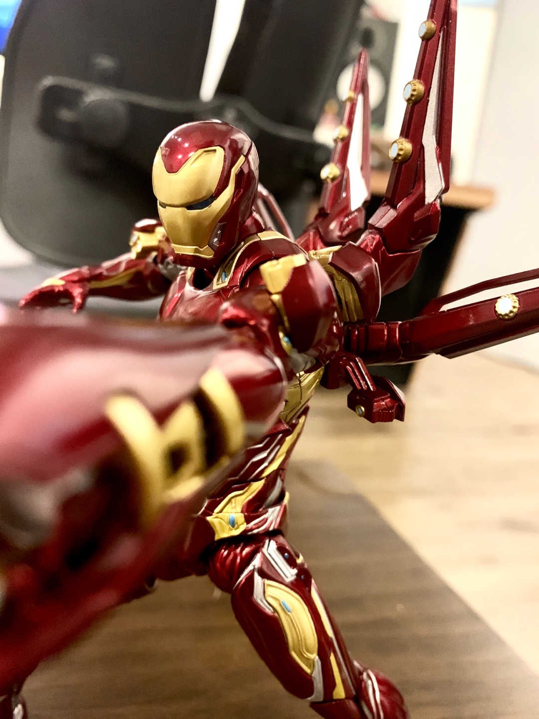 S.H.Figuarts 엔드게임 아이언맨 마크50 나노웨폰 셋트2