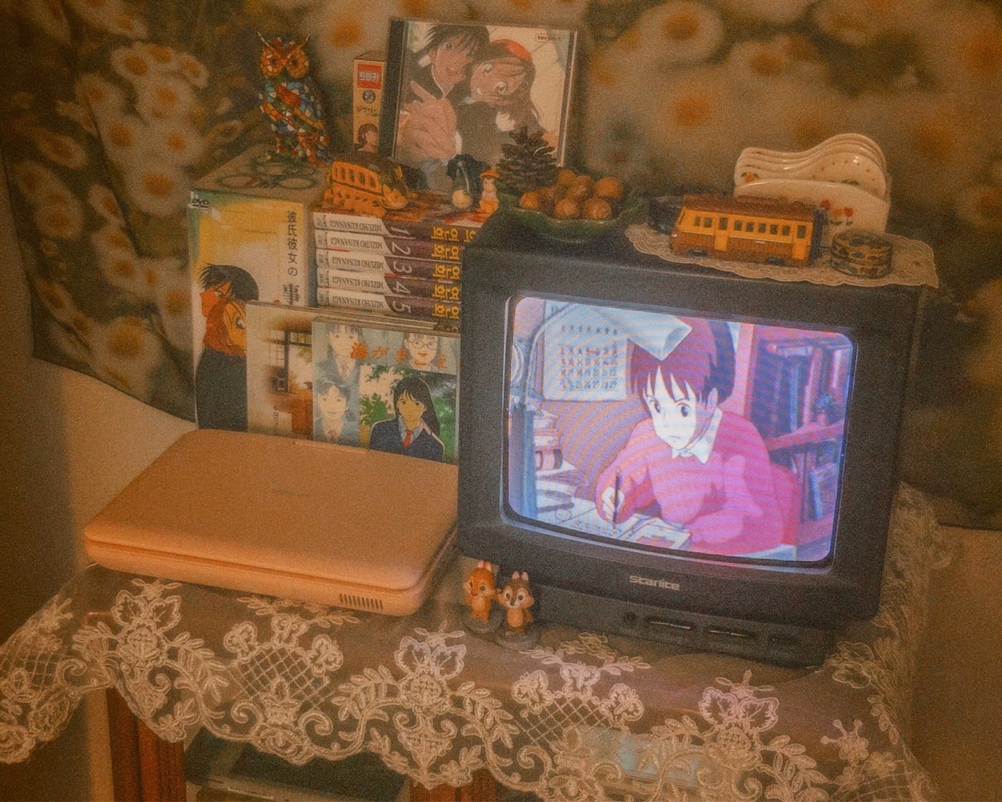 요즘 취미=고전모니터로 dvd 보기👀
