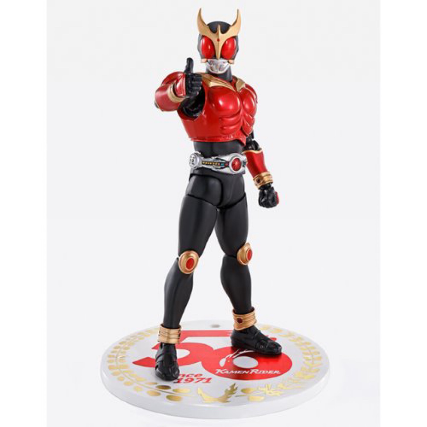 SHF 진골조제법 가면라이더 쿠우가 마이티 폼
50th Anniversary Ver.