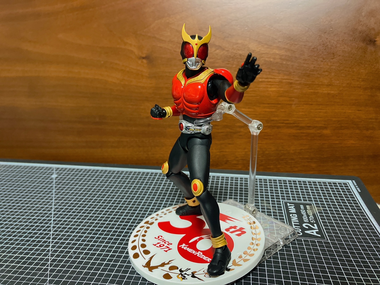 SHF 진골조제법 가면라이더 쿠우가 마이티 폼
50th Anniversary Ver.