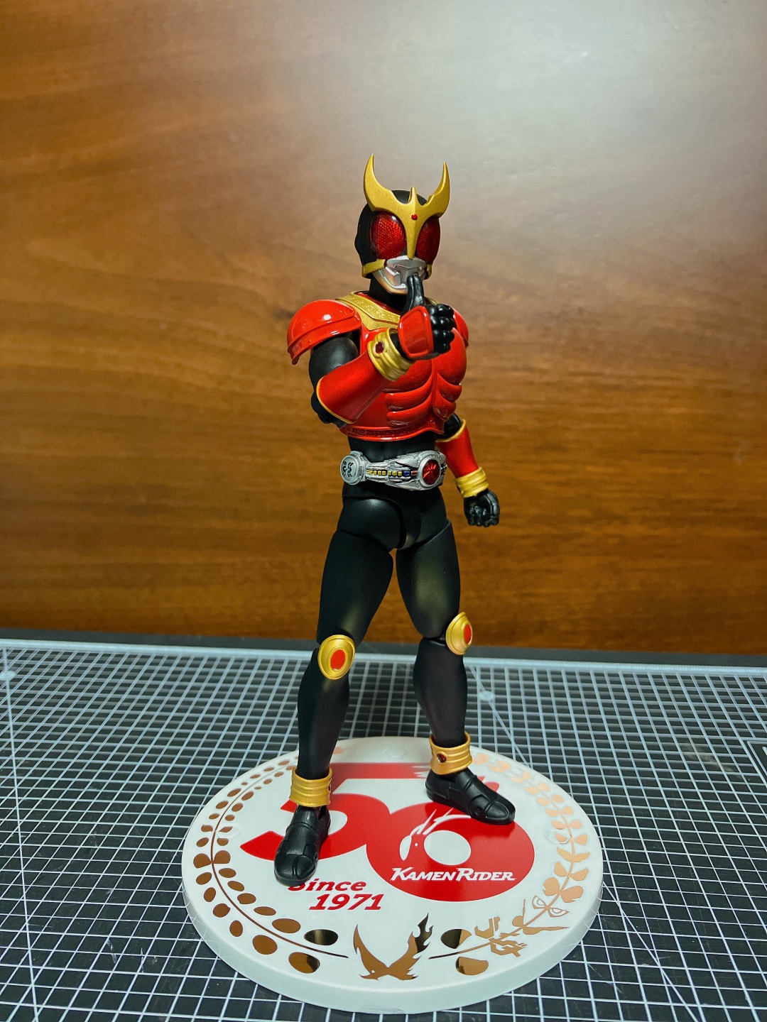 SHF 진골조제법 가면라이더 쿠우가 마이티 폼
50th Anniversary Ver.