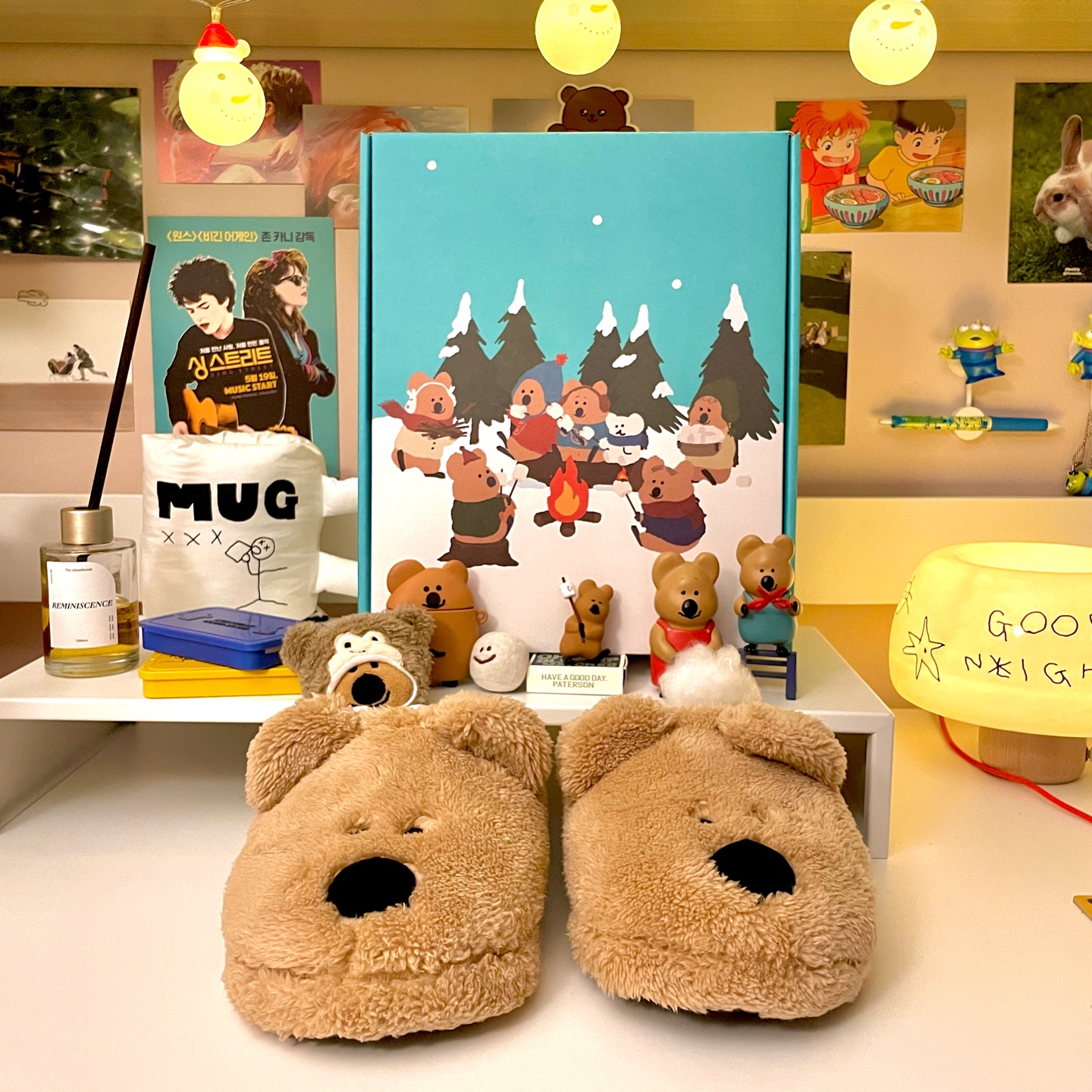 올겨울 나의 발을 따뜻하게🧤지켜줄 쿼카 슬리퍼