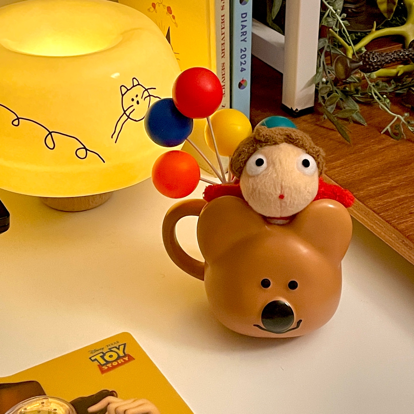 포뇨! 풍선을 타고 하늘로 날아가!🎈