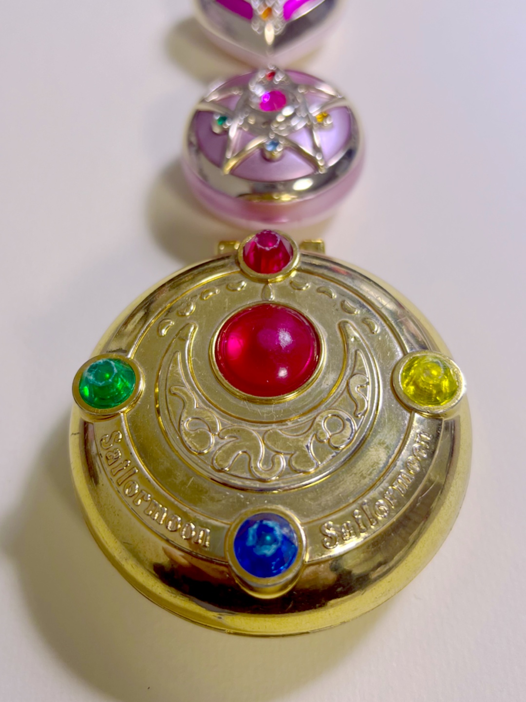 세일러문 미니어처 타블렛과 고전 컴팩트 완구