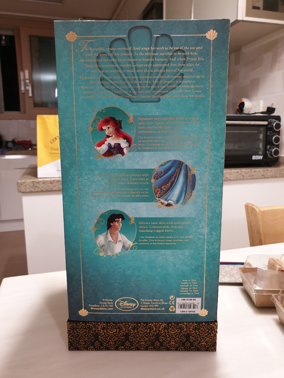 Ariel and Eric Disney fairlytale designer collection (2013)