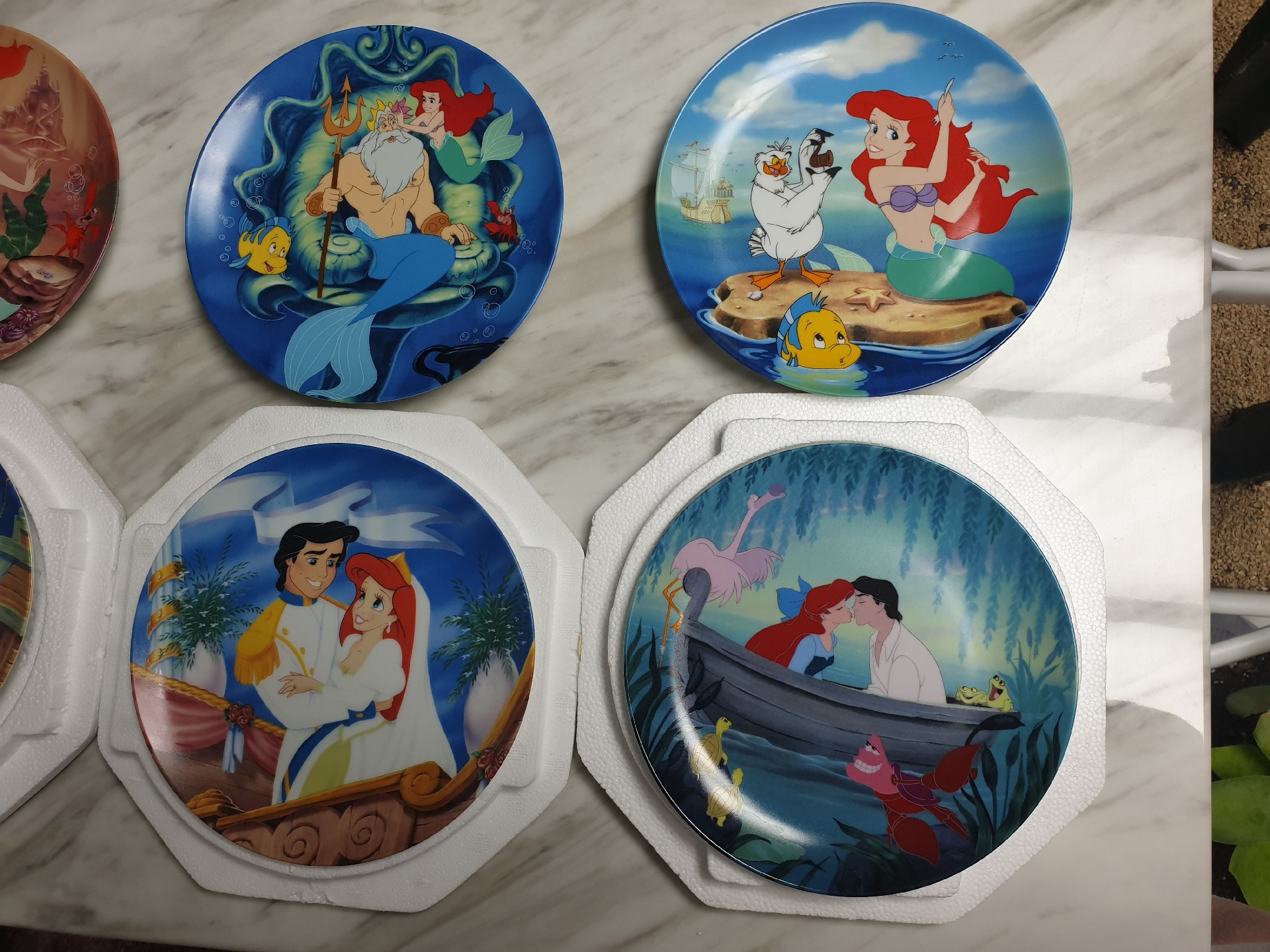 The little mermaid plate collection (Bradfordexchange limited 1993)