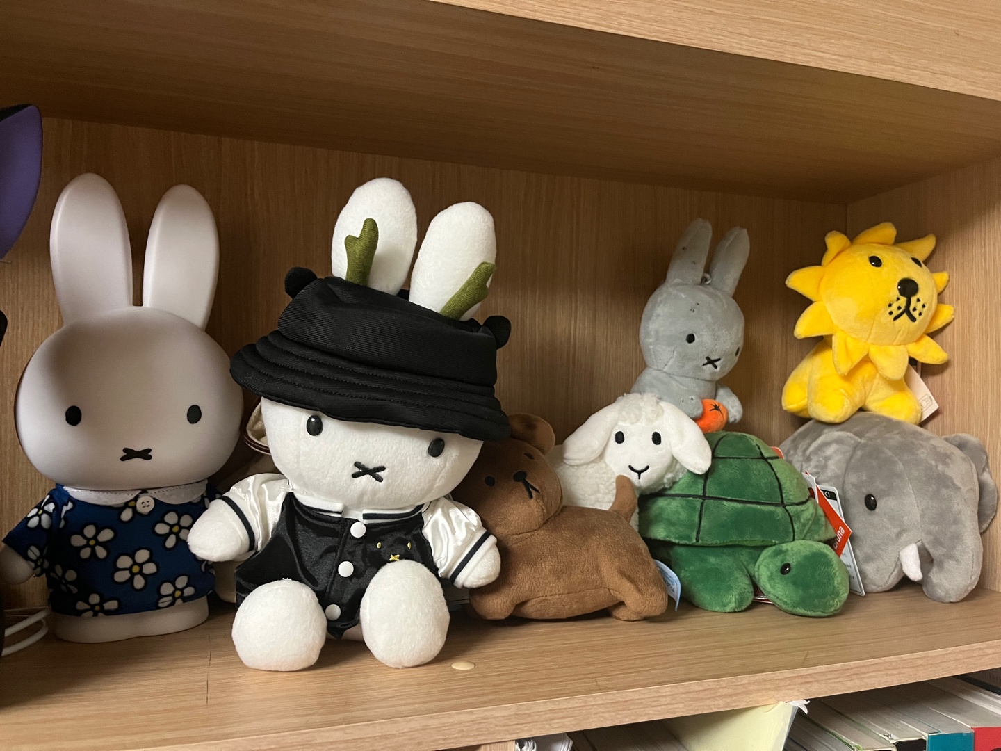 소장용 미피 인형 단체샷