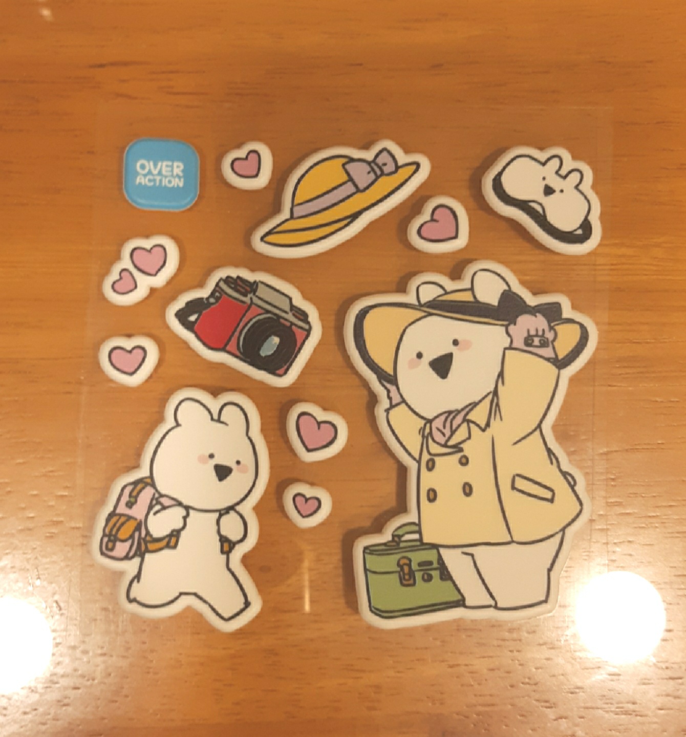 오버액션토끼 스티커