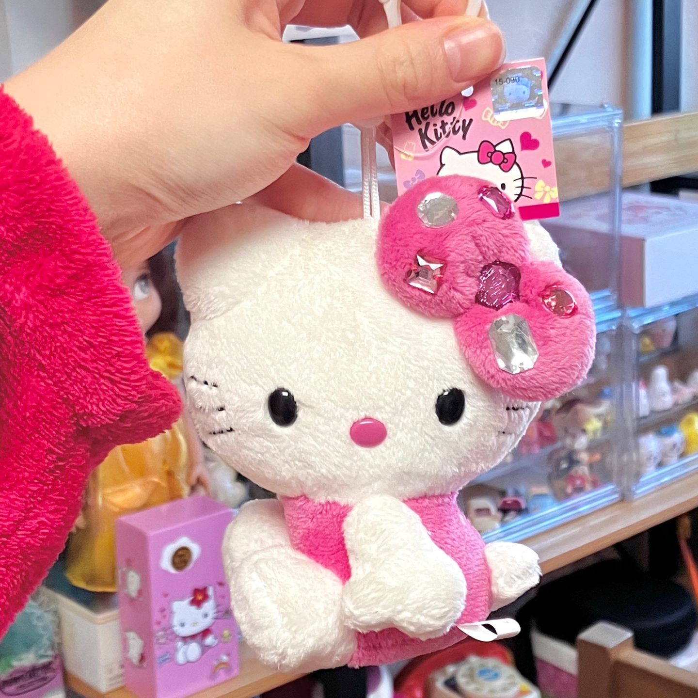 보석리본🎀키티 키링