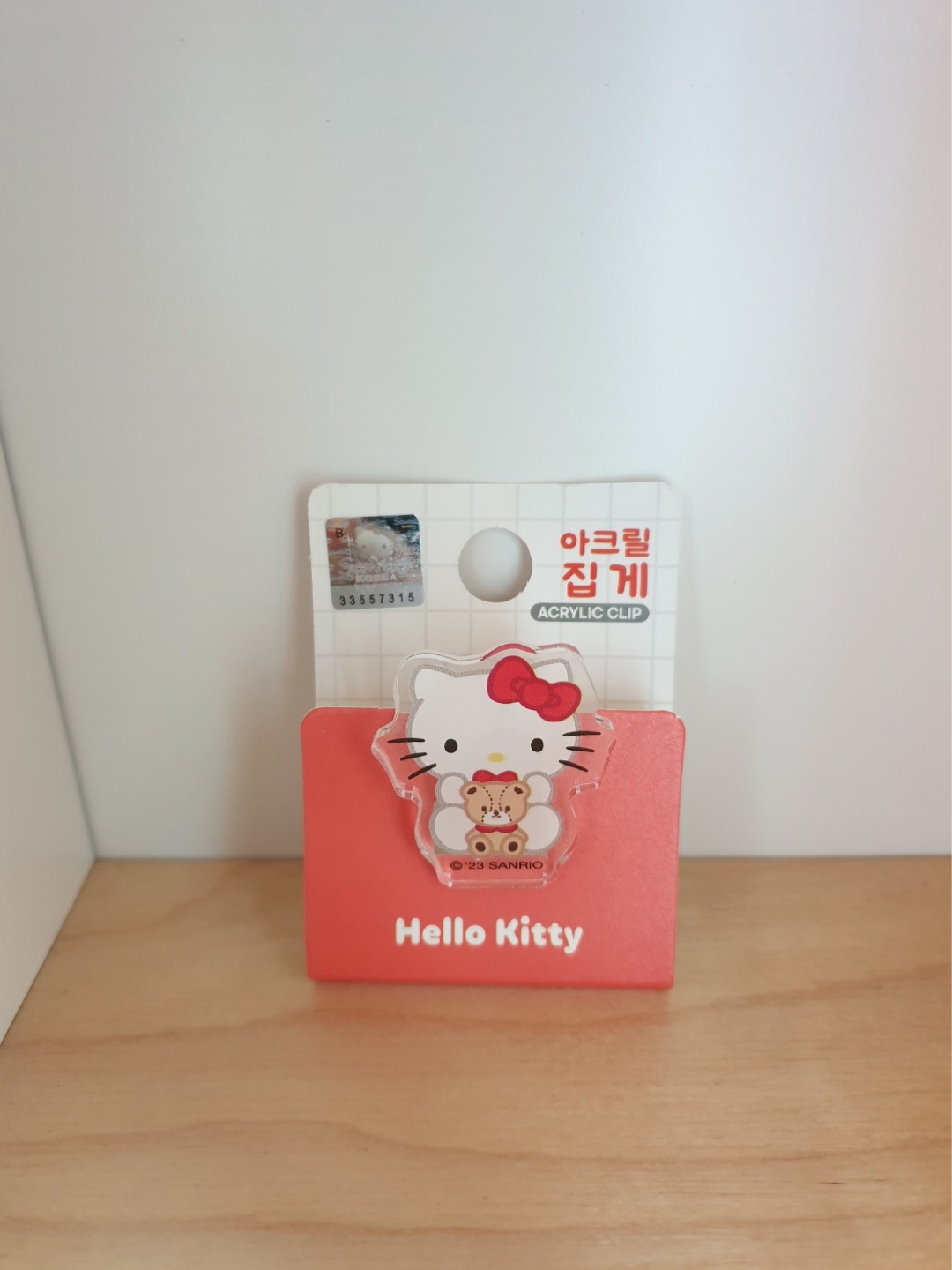 키티 아크릴 집게🫰🏻