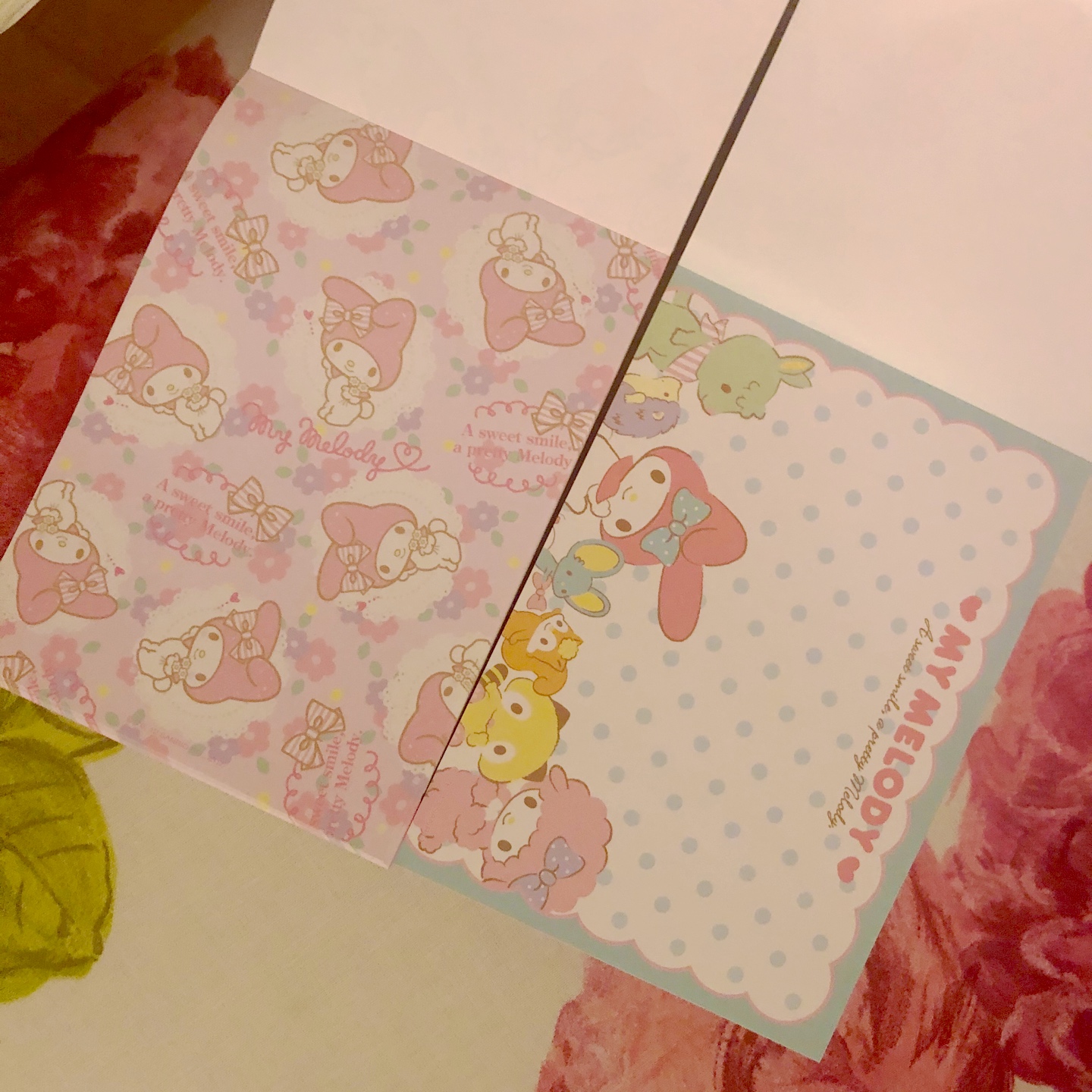 마이멜로디 메모지💌