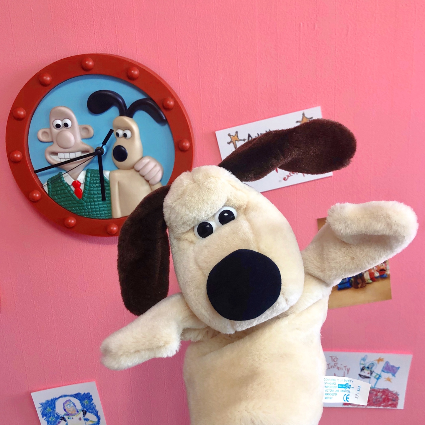 그로밋 장갑 인형